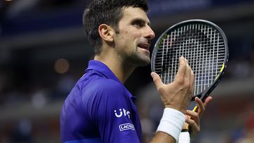 Novak Djokovic came from a set down to book his spot in the quarter finals of the US Open.