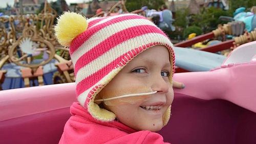 Girl, 8, beats brain cancer