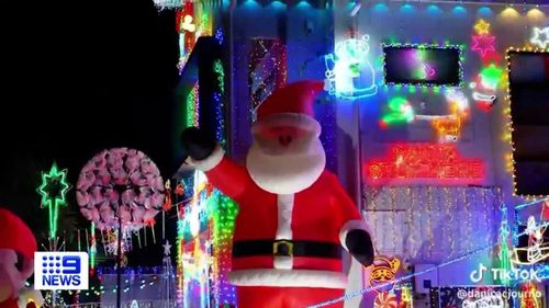 A southeast Queensland family whose Christmas lights went viral online have been forced to switch off the display for good.