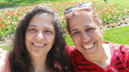 Lily Pereg, 54, and her sister Pyrhia Sarussi, 63, were found at the bottom of a property owned by Ms Sarussi’s 36-year-old son.