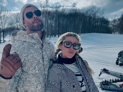 Chris Hemsworth and Elsa Pataky in Japan