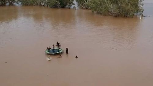 Northwestern Australia has seen the heaviest rain in 120 years.