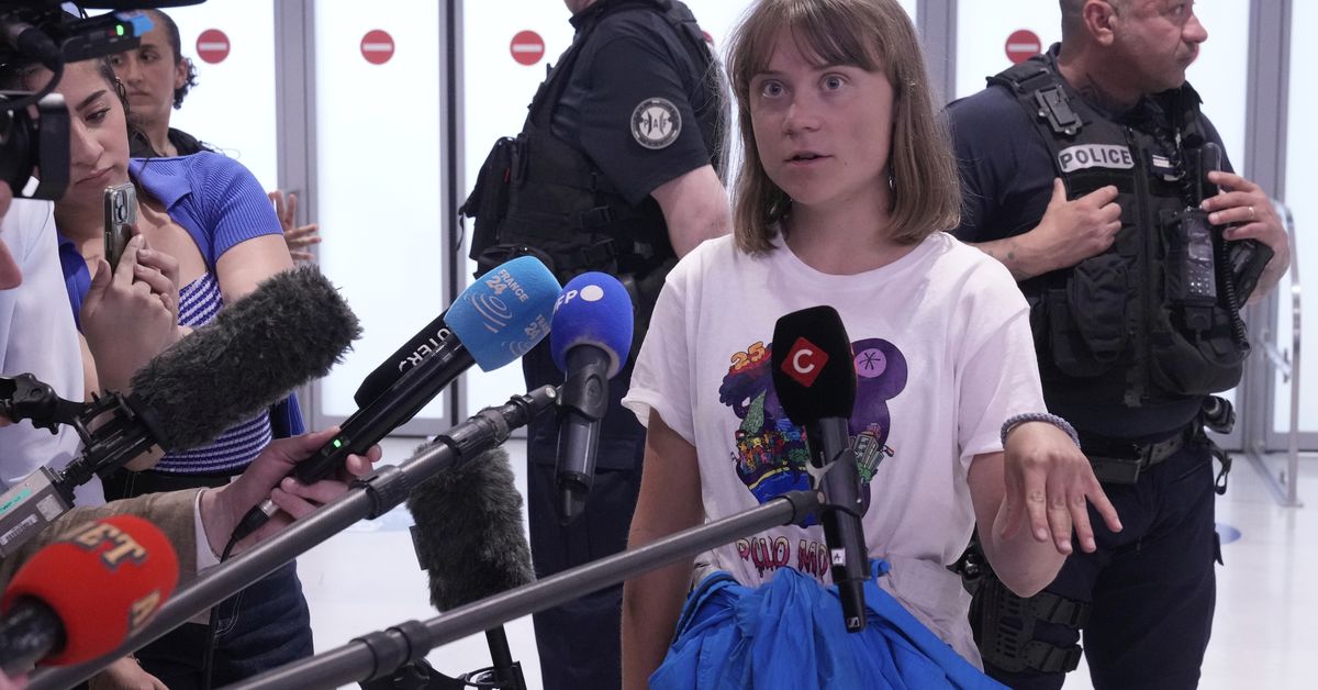 Israel deports Greta Thunberg after Gaza-bound ship she was on was seized