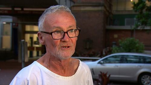 Witness Andrew Webster told 9News the hospital went into lockdown after the attack.