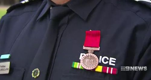 The medal is part of the Queens birthday recognition into bravery.