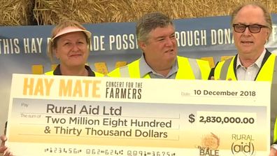 Hay Mate hands out over $2.8 million to Rural Aid to support farmers