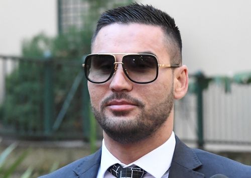 Salim Mehajer arrives at Central Local Court last week. Picture: AAP