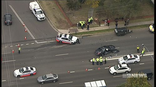 A critical incident was launched and the road was closed westbound for a large part of the afternoon.