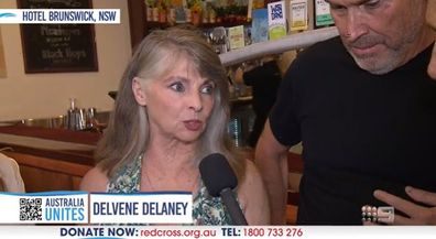 Delvene Delaney floods