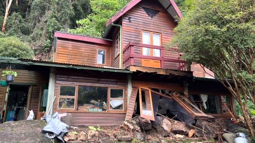 At 4am a landslide ripped through Shafiqa's home in Wilsons Creek.