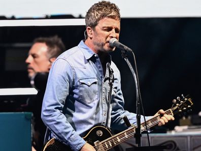 Oasis first reunion concert in Cardiff, Liam Gallagher and Noel Gallagher