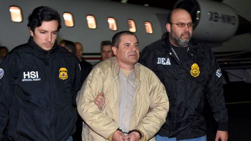 Notorious Mexican drug lord Joaquin "El Chapo" Guzman.