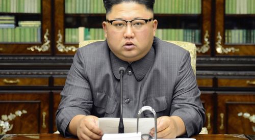 North Korea leader Kim Jong Un. 