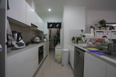Kitchen and Laundry — Before