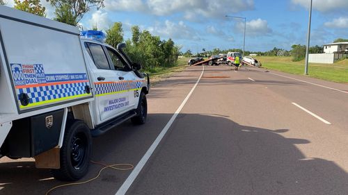 Two dead after head on collision in Darwin 