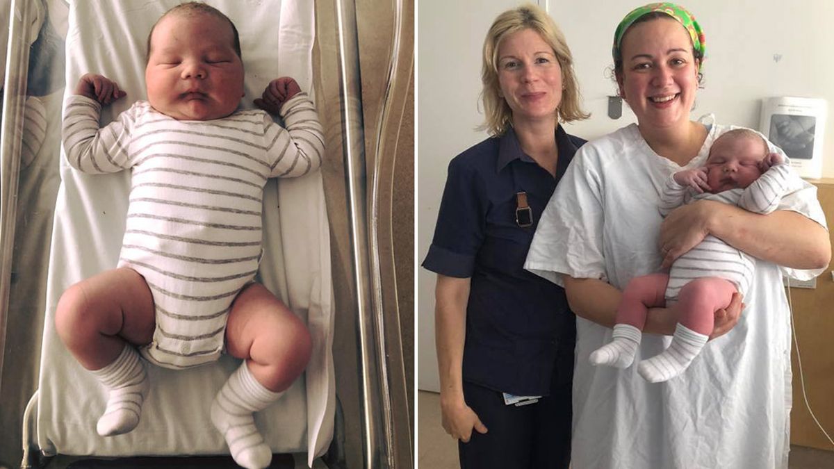 Ongunstig Basistheorie meel Blacktown Hospital: Biggest baby born this year, weighing 5.75kg