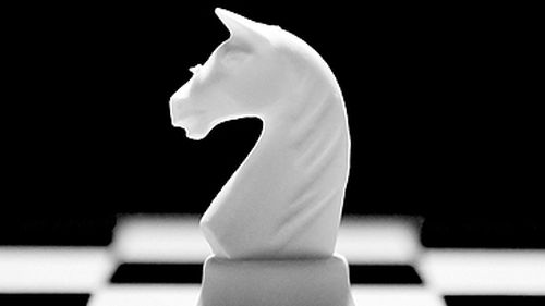 White knight chess piece (Getty)