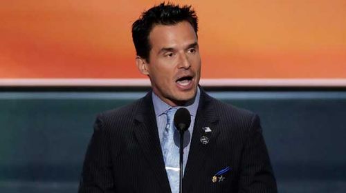 Calvin Klein model Antonio Sabato Jr. (Source: AFP)