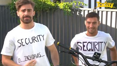 Zach and Mitch Gold Coast neighbours stop scooter thieves