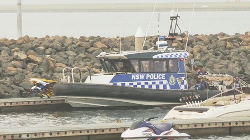 It's believed two men were flung from their boat after they hit an object in Botany Bay.