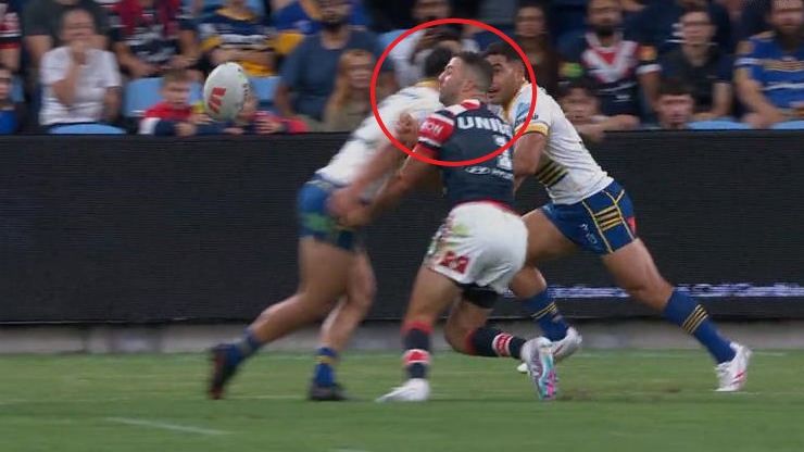 'Ropeable' Trent Robinson changes tune but Johnathan Thurston demands send-off after Eel's hit