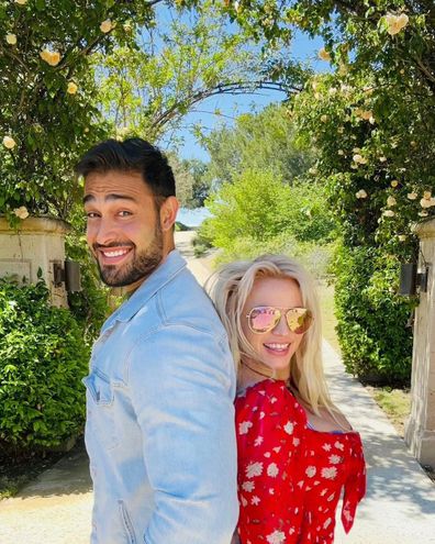 Britney Spears and Sam Asghari