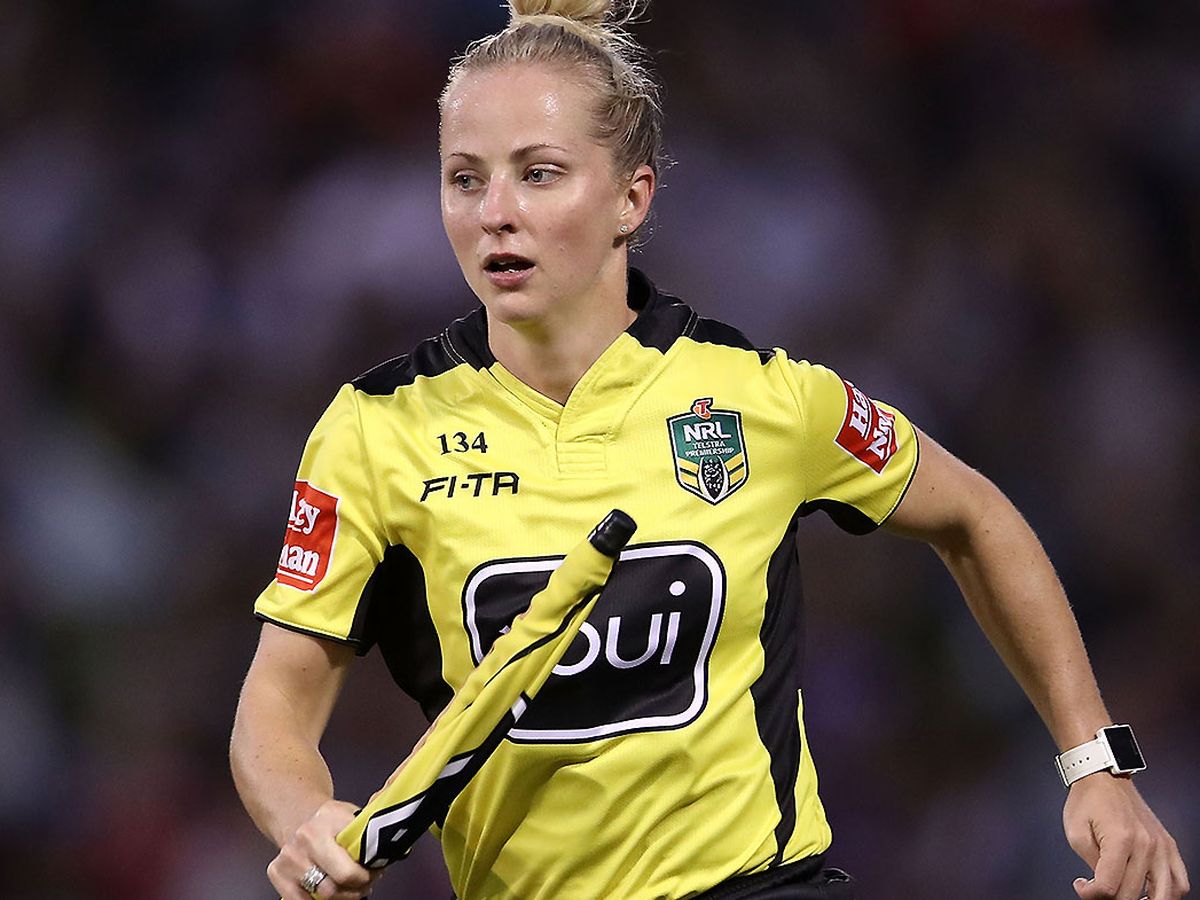 Nrl Belinda Sleeman Set To Become First Female Nrl Trial Referee