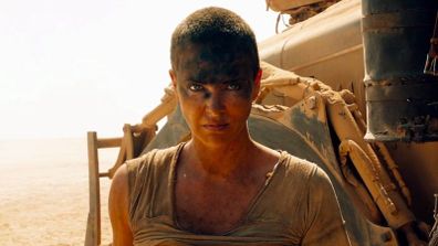 Charlize Theron in Mad Max.