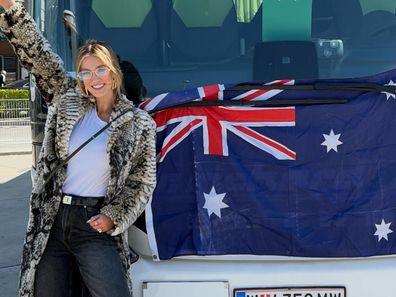 Delta Goodrem in Vienna for Eurovision