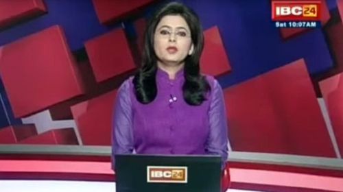 Indian newsreader announces husband's death live on air
