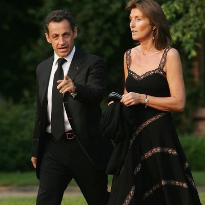 Former French PM Nicolas Sarkozy and Cecilia  
