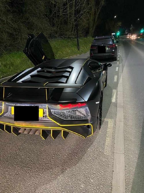 Impounded Lamborghini