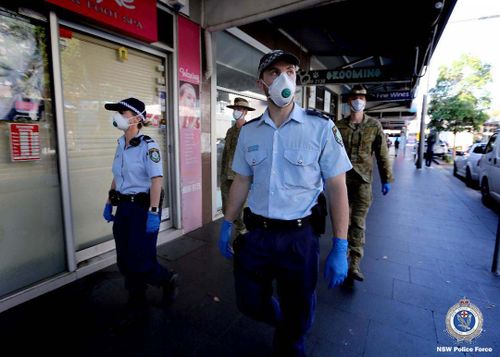 The ADF is being mobilised in each state and territory to help police officers enforce strict quarantine measures on new arrivals into the country.