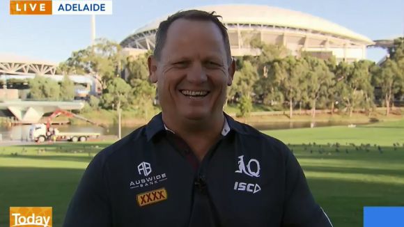 Queensland coach Kevin Walters in stitches over Karl Stefanovic crack at Allan Langer