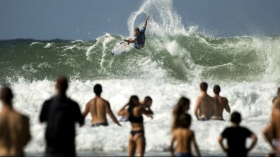 Mick Fanning 2018 Quiksilver Pro