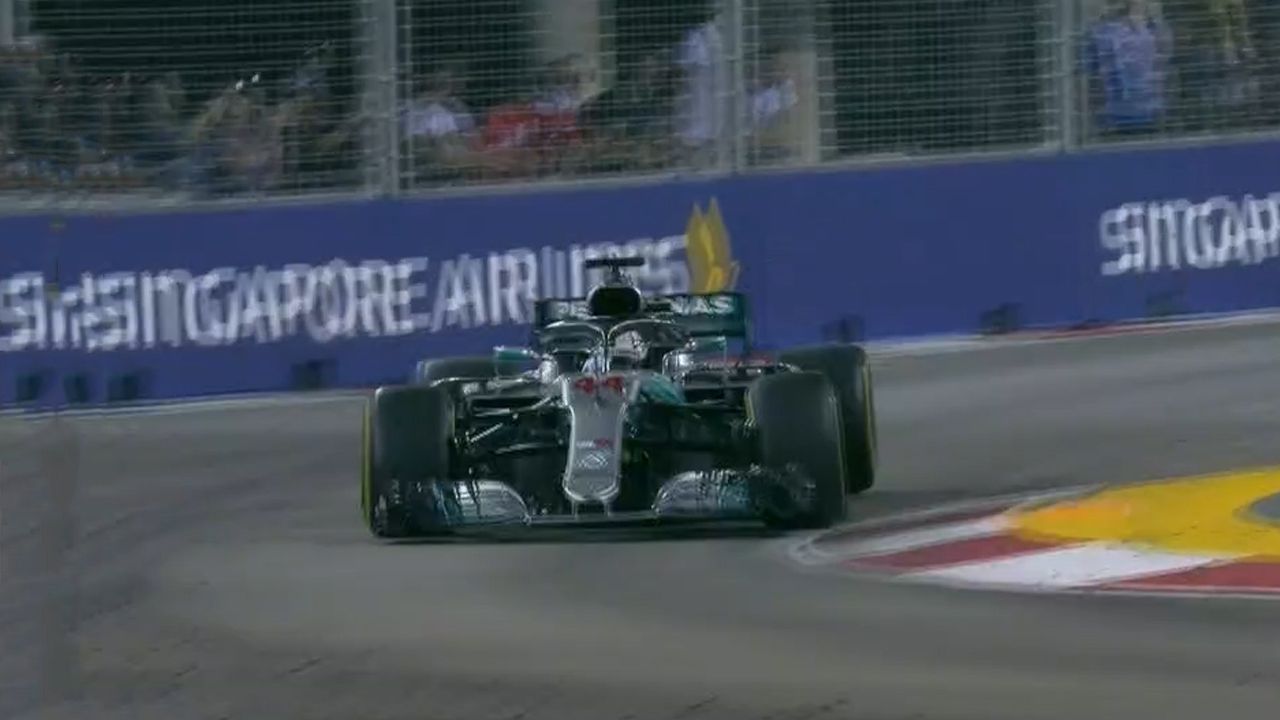 F1 leader Lewis Hamilton wins Singapore Grand Prix to close in on another title