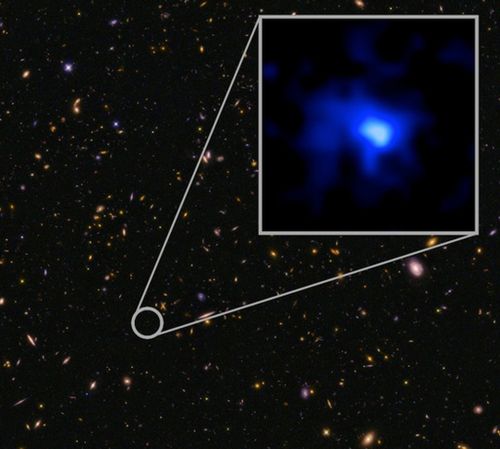 Galaxy discovered by Hubble Space Telescope lies 30 billion light years from Earth