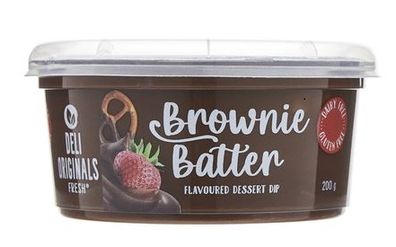 Aldi Deli Originals Brownie Batter chocolate hummus dip