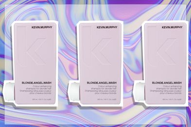 9PR: Kevin Murphy Blonde Angel Wash purple shampoo.
