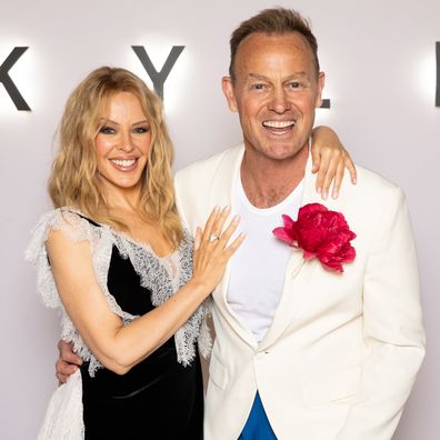 Kylie Minogue and Jason Donovan 