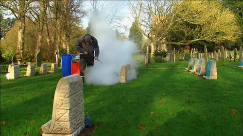 CWGC said headstones would be restored to their original condition. (Supplied)