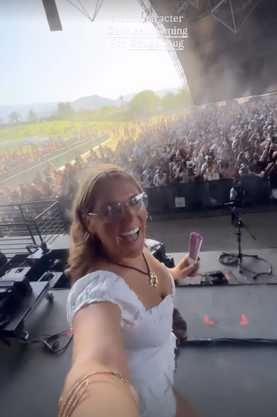 Brooke Warne Coachella 2026 day 4