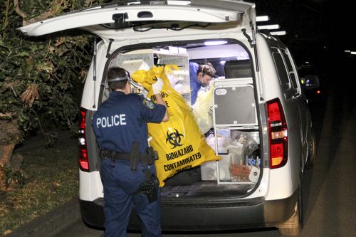 The body is the second to found at the property in close to a year. Picture: AAP