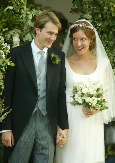 Ben Goldsmith and Kate Rothschild were married at St Mary's Church, Bury St Edmunds, Suffolk back in 2003