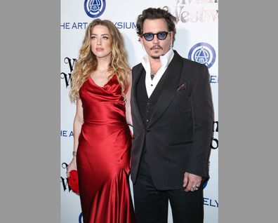 Amber Heard and Johnny Depp