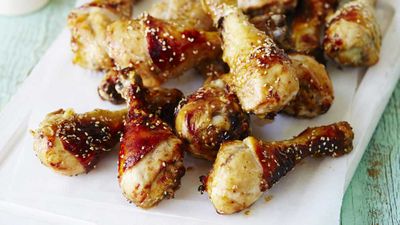 Recipe:&nbsp;<a href="http://kitchen.nine.com.au/2017/04/18/12/17/asian-style-chicken-drumsticks" target="_top" draggable="false">Asian style chicken drumsticks</a>