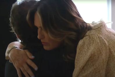 Mariska Hagitay hugging her brother in new documentary, My Mom Jayne