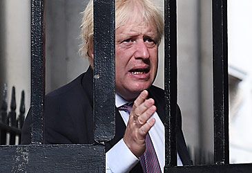 Boris Johnson resigned from which post in Theresa May's ministry?