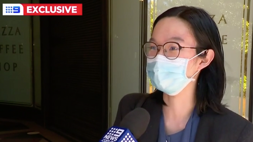 The 27-year-old apologised for treating patients.