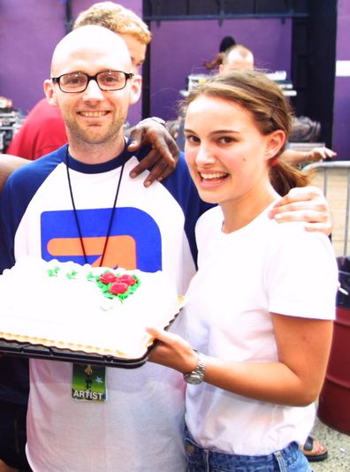 Moby and Natalie Portman